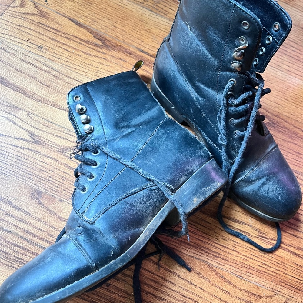 Black English paddock boots - Picture 2 of 2